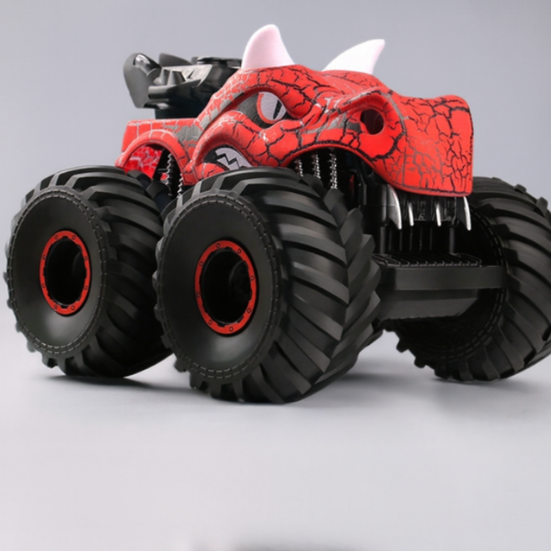 DinoBlaze | RC Monster Truck with LED Lights and Smoke Exhaust 1