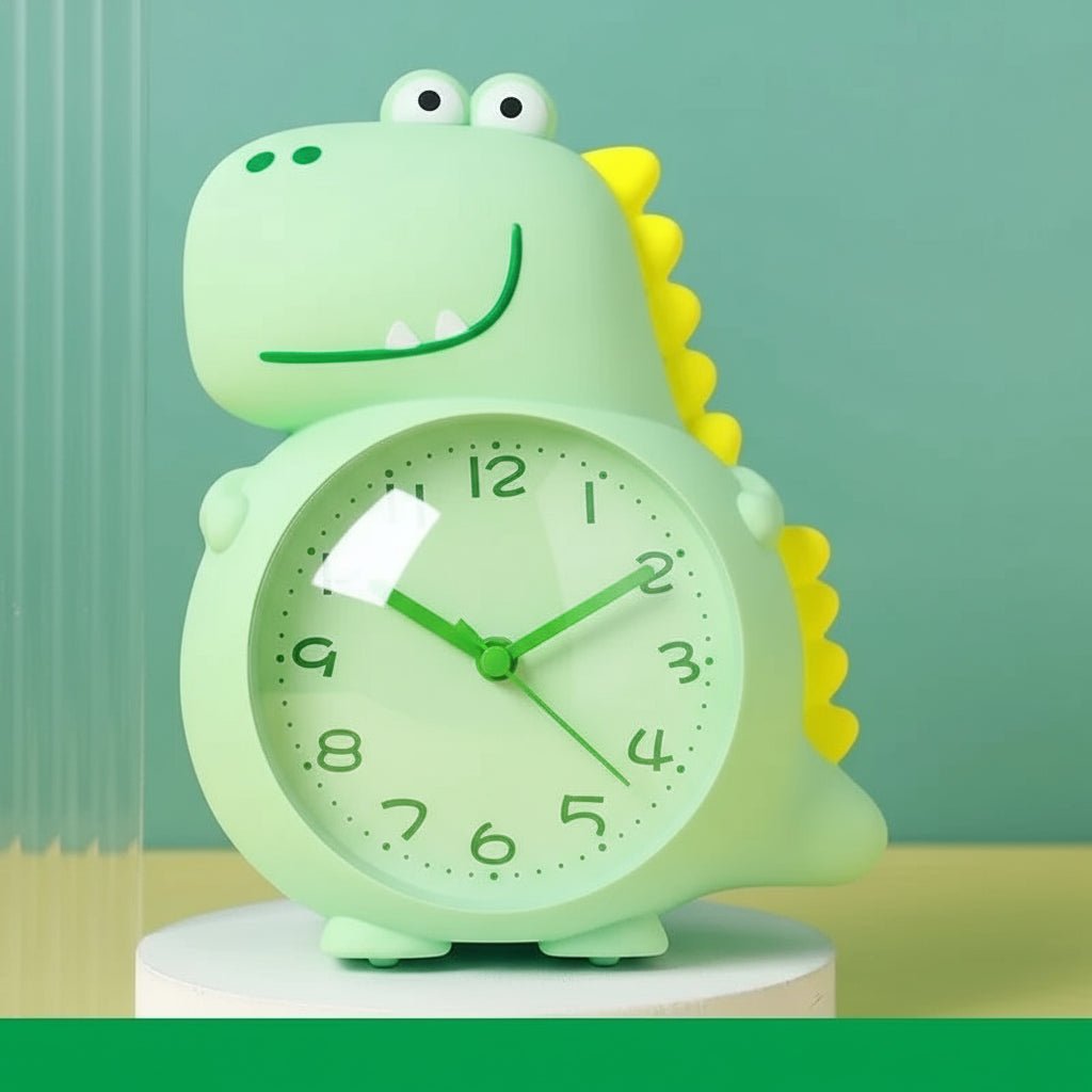 DinoGlow | Playful Gentle Wake-Up Dinosaur Alarm Clock for Kids 7