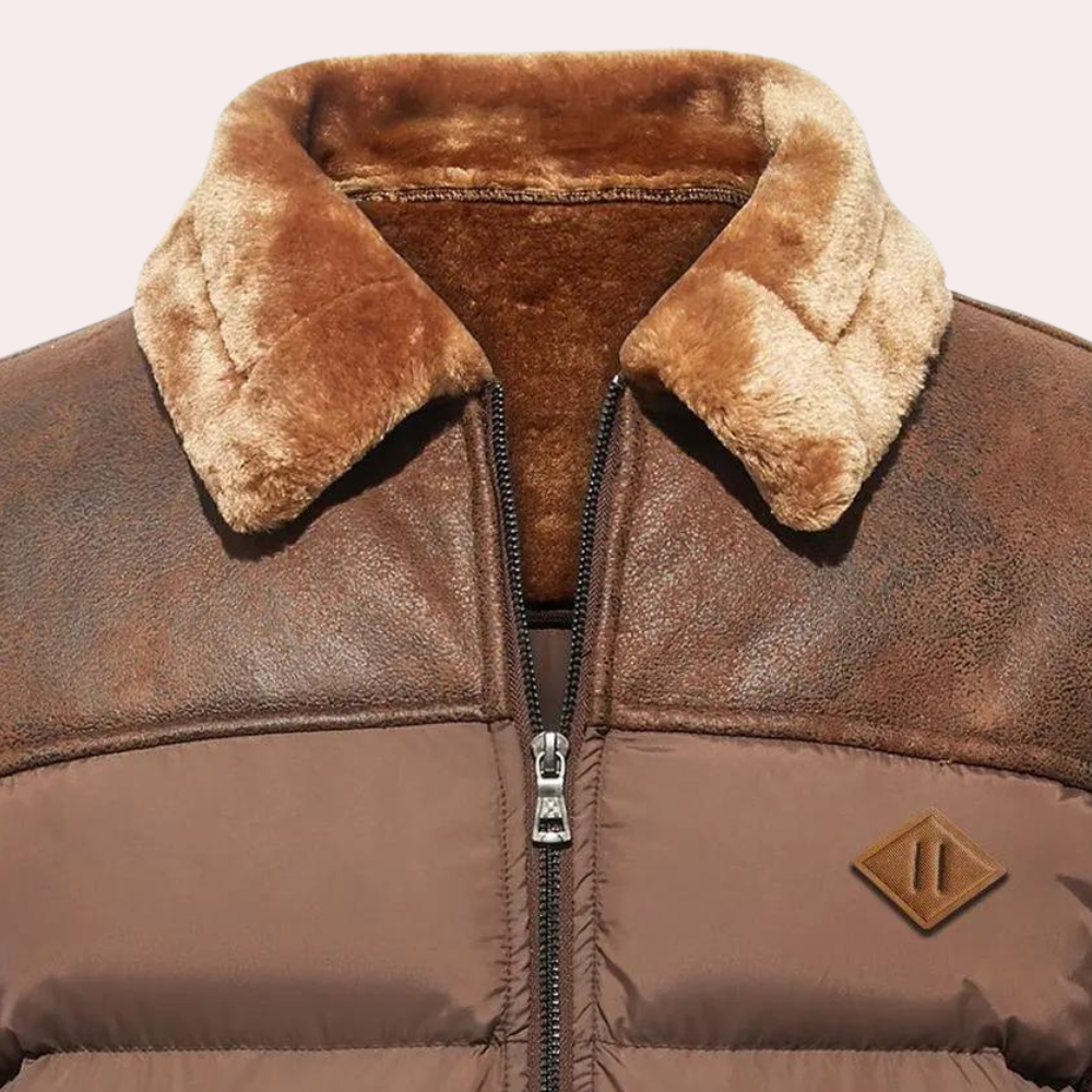 Dirk | Men’s Padded Jacket with Quilted Design for Extra Warmth 3