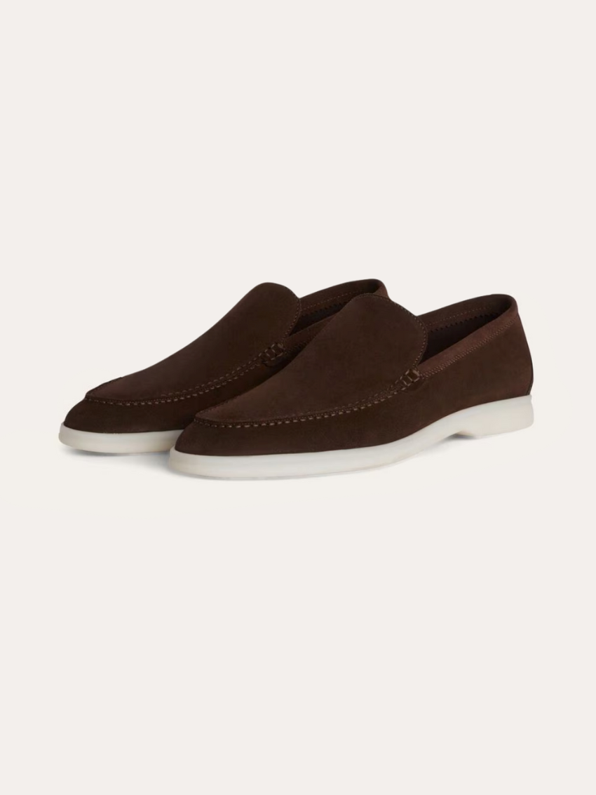 Ethan | Comfortable Breathable Suede Loafers 1