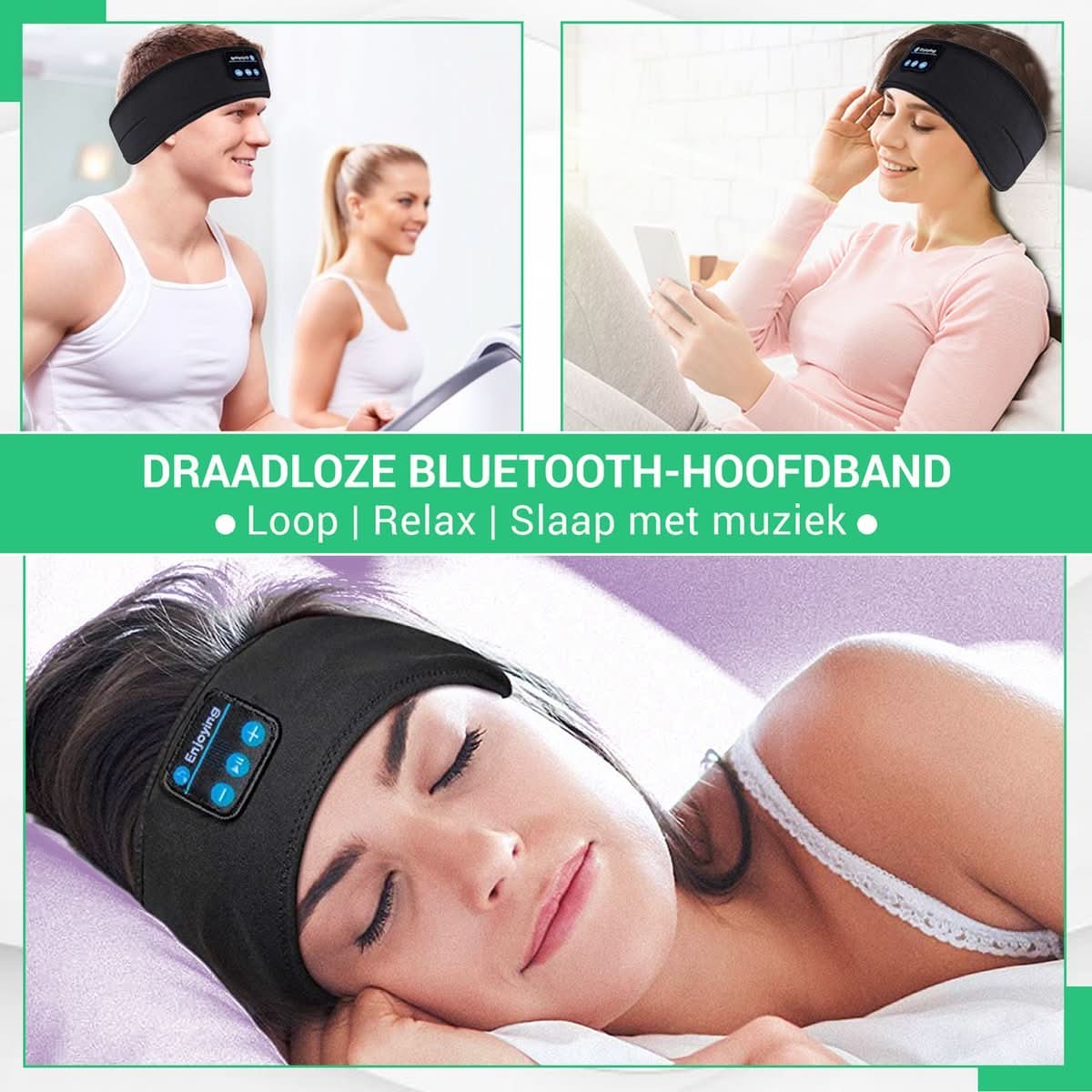 DreamWave | Smart Bluetooth Sleep Band for Relaxation and Deep Rest 2