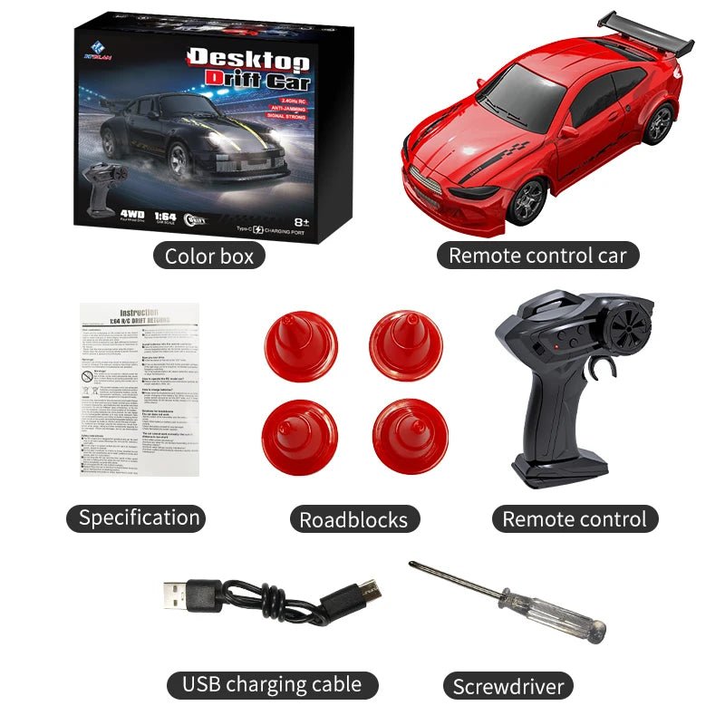 DriftMaster | Compact Agile RC Drift Car for Exciting Miniature Racing 13