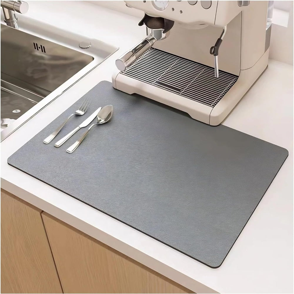 DryEase | Fast-Absorbing Dish Drying Mat for Kitchen Countertops 1
