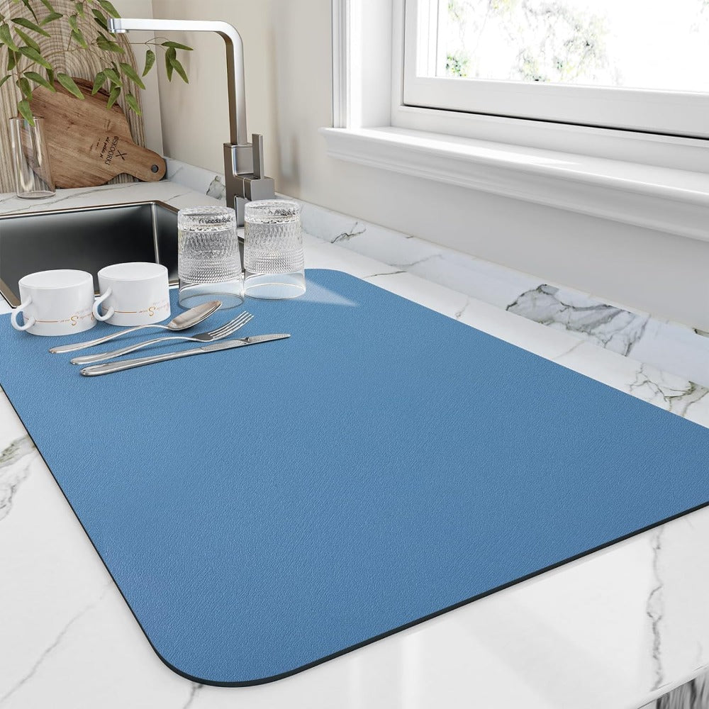 DryEase | Fast-Absorbing Dish Drying Mat for Kitchen Countertops 3