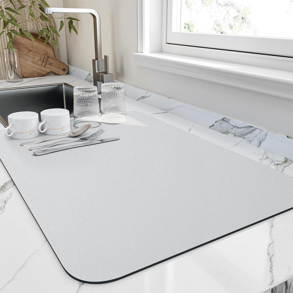 DryEase | Fast-Absorbing Dish Drying Mat for Kitchen Countertops 5