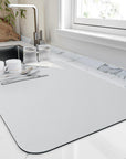 DryEase | Fast-Absorbing Dish Drying Mat for Kitchen Countertops 5