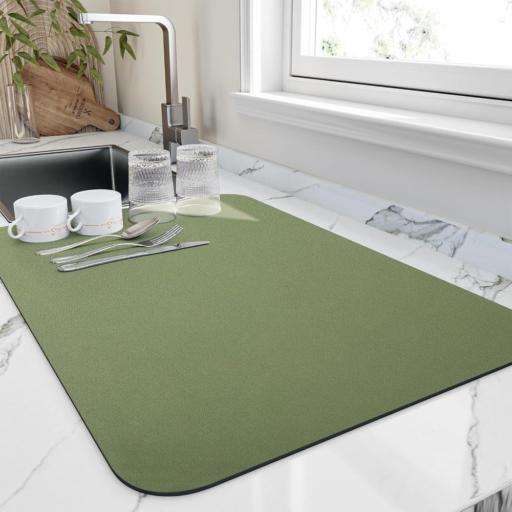 DryEase | Fast-Absorbing Dish Drying Mat for Kitchen Countertops 6