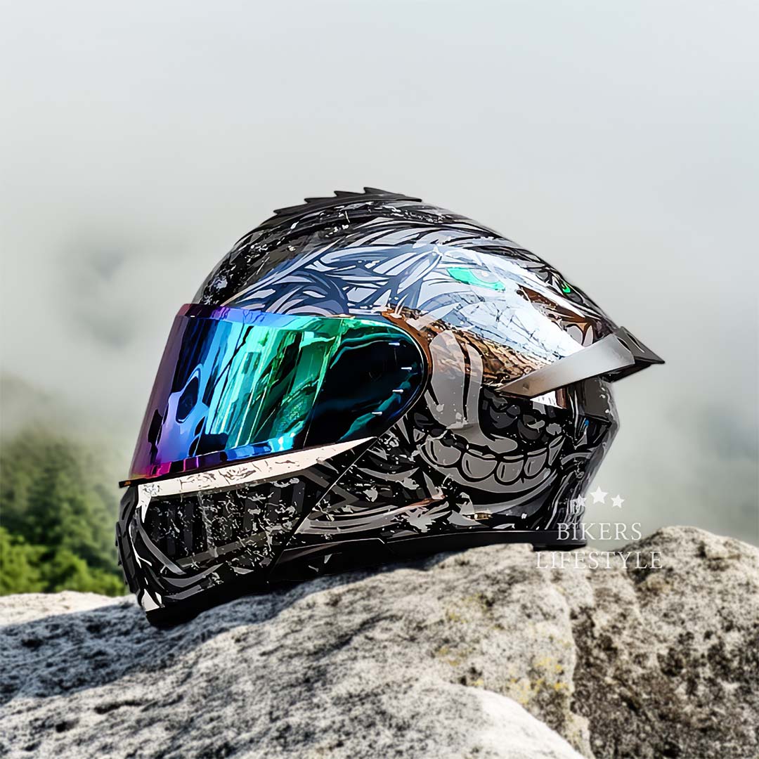 Dual-Lens Modular Helmet DOT ECE Approved Lightweight ABS 5