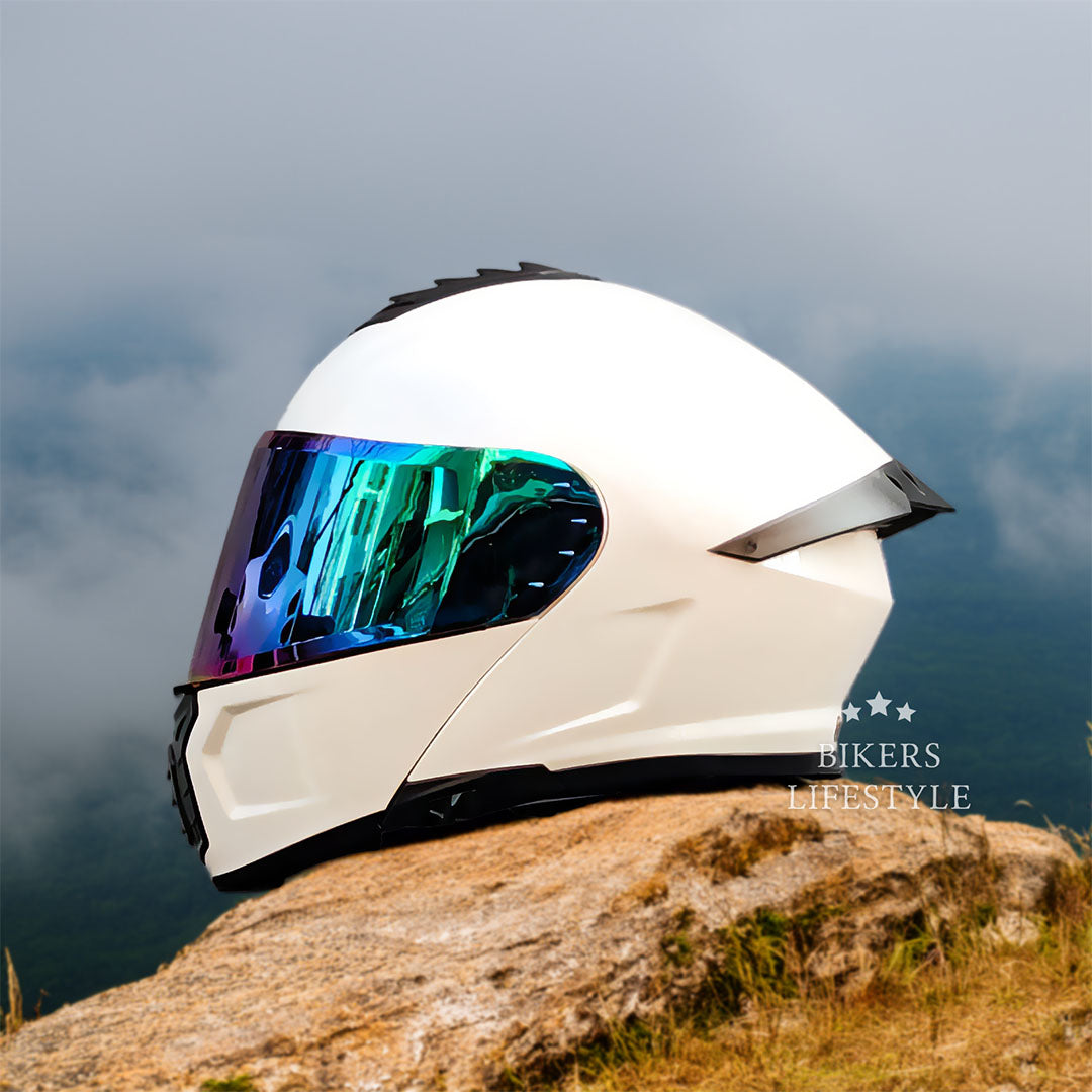 Dual-Lens Modular Helmet DOT ECE Approved Lightweight ABS 6