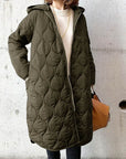 Durable Hooded Women's Casual Mid-Length Coat – Non-Stretch, Perfect for All Seasons 3