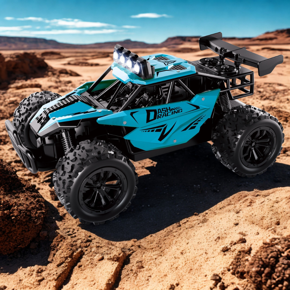 Durable Remote Control Car with Alloy Frame – High-Performance RC Car with Lights for Indoor & Outdoor Play 0
