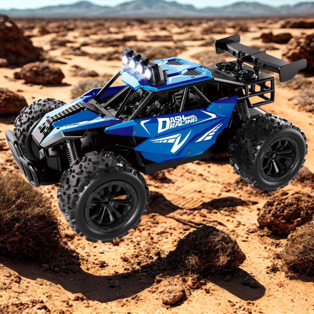 Durable Remote Control Car with Alloy Frame – High-Performance RC Car with Lights for Indoor & Outdoor Play 1