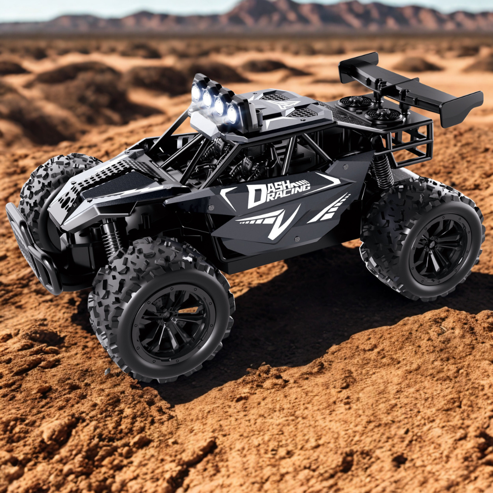 Durable Remote Control Car with Alloy Frame – High-Performance RC Car with Lights for Indoor & Outdoor Play 2
