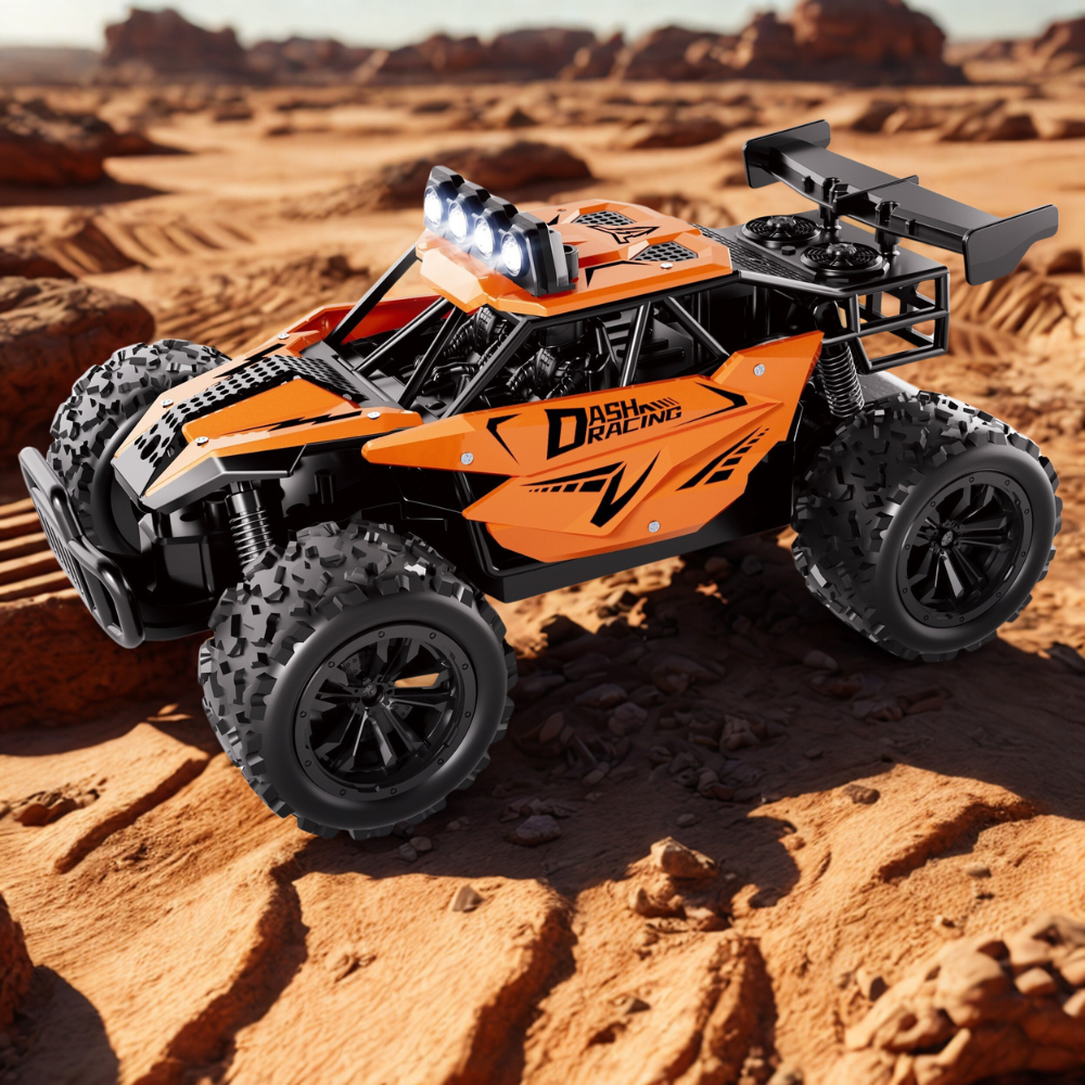 Durable Remote Control Car with Alloy Frame – High-Performance RC Car with Lights for Indoor & Outdoor Play 3