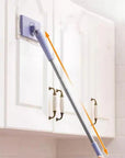 Eco-Friendly Cleaning Mop with Easy-Change Mechanism and 360° Flexibility – Reusable Cloths Included 4