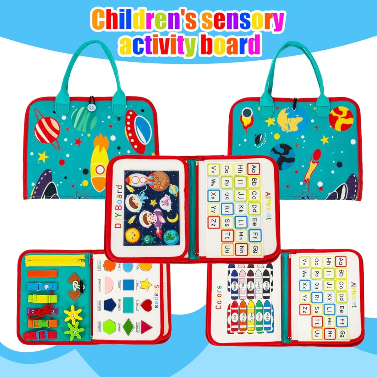 EduPlay | Interactive Engaging Soft Activity Learning Book for Toddlers 2