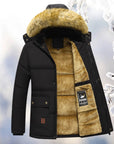 Edward | Quilted Parka Coat with Fleece Lining for Men 0