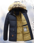 Edward | Quilted Parka Coat with Fleece Lining for Men 1