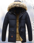 Edward | Quilted Parka Coat with Fleece Lining for Men 2