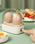 EggNest | Compact Versatile Electric Egg Cooker for Perfect Boiled and Poached Eggs 1