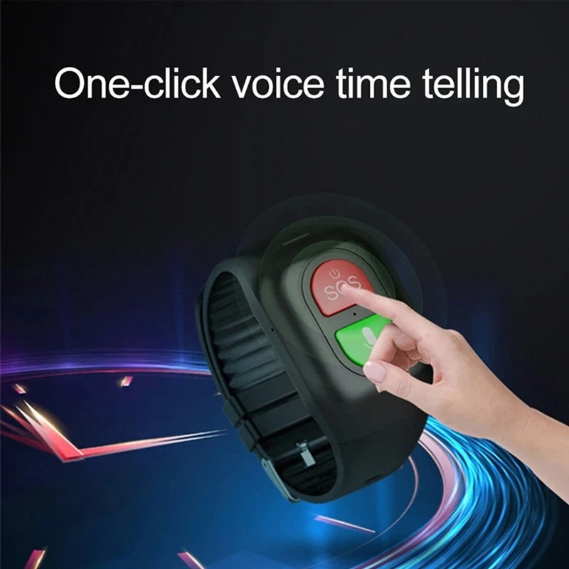 ElderStone | Reliable 4G Smart GPS Senior Safety Watch Device 4