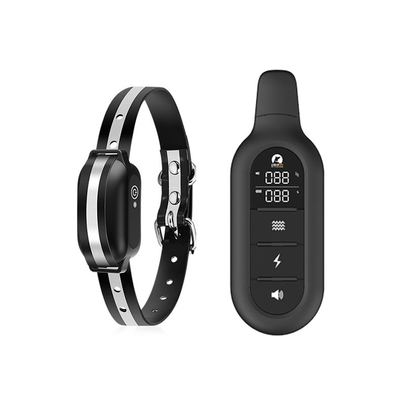 Electric Dog Training Collar with Remote Control, Waterproof, 16 Adjustable Shock Levels, 1000m Range, Beep & Vibration Modes 0