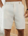 Henrik | Elegant Straight-Cut Summer Shorts
