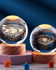 Elegant 3D Night Light Lamp with Crystal Design – USB Powered LED Home Decor Lighting 2