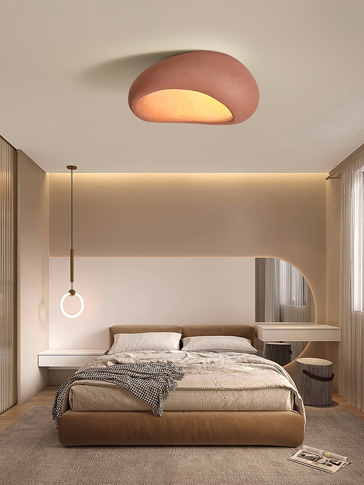 Elegant Cloud Design Flush Mount Ceiling Light – Cozy Ambiance Fixture for Living Room or Kitchen 7