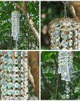 Elegant Crystal Wind Chime for Garden – Multicolor Design with Soothing Melodies for Outdoor Serenity 3
