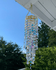 Elegant Crystal Wind Chime for Garden – Multicolor Design with Soothing Melodies for Outdoor Serenity 5