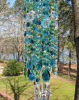 Elegant Crystal Wind Chime for Garden – Multicolor Design with Soothing Melodies for Outdoor Serenity 8