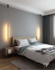 Elegant Linear Pendant Lamp – Adjustable Height LED Pendant Lighting for Living Room and Bedroom, Modern Hanging Lights 5