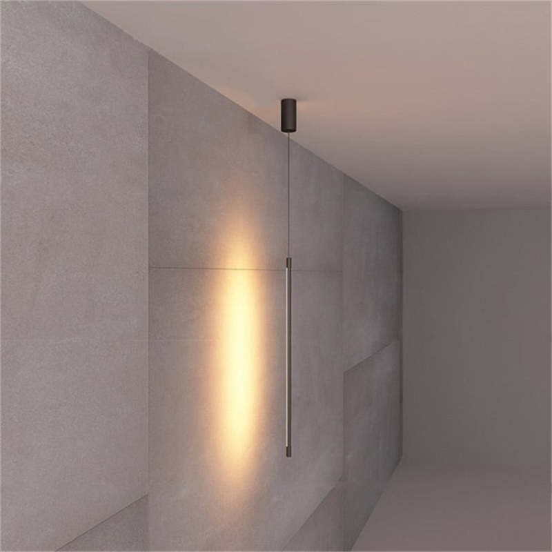 Elegant Linear Pendant Lamp – Adjustable Height LED Pendant Lighting for Living Room and Bedroom, Modern Hanging Lights 7