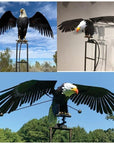 Elegant Metal Garden Windmill Sculpture – Movable Wings, Sturdy Weather-Resistant Garden Art for Outdoor Decoration 2