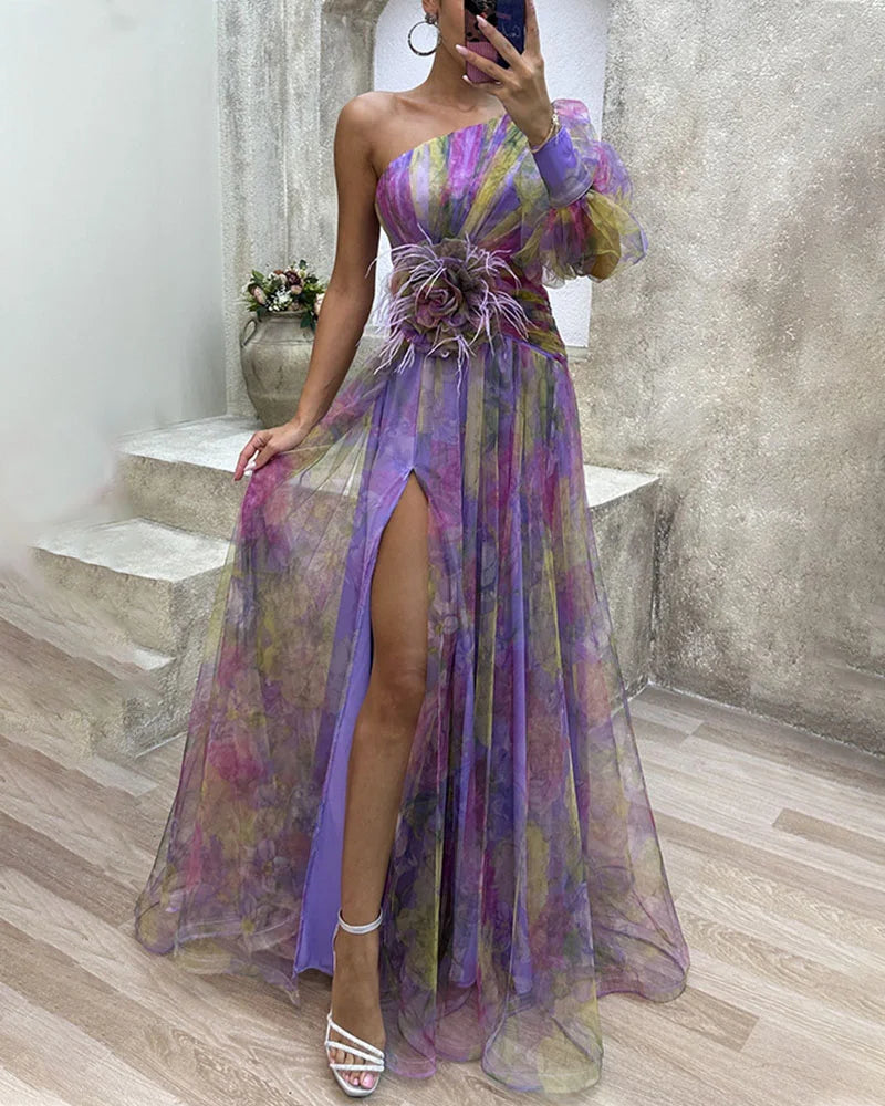 Elegant Off-Shoulder Gown for Wedding Guest Dresses and Formal Events – Available in Multiple Colors 3