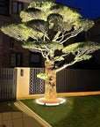 Elegant Outdoor Tree Spotlights – Warm White LED Landscape Lighting for Garden Illumination 2
