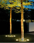 Elegant Outdoor Tree Spotlights – Warm White LED Landscape Lighting for Garden Illumination 4