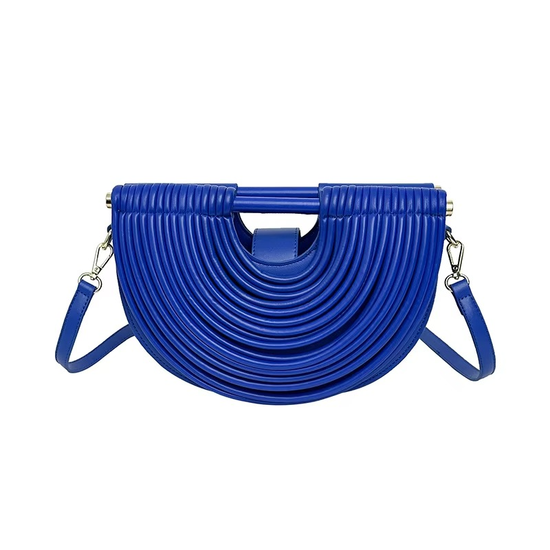 Elegant Rope Crescent Bag – Handmade Woven Evening Purse for Weddings and Events 4