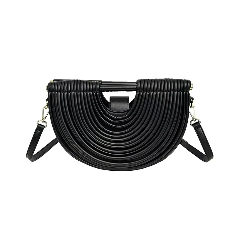 Elegant Rope Crescent Bag – Handmade Woven Evening Purse for Weddings and Events 7