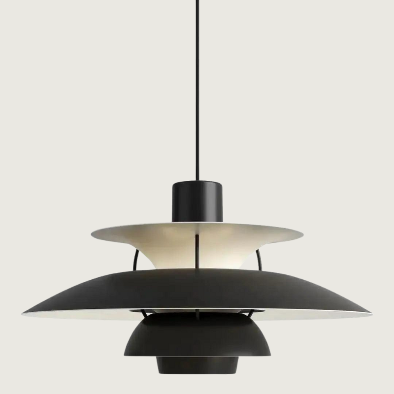 Elegant Scandinavian Hanging Lamp – Colorful LED Pendant Light for Kitchen and Living Room, Modern Aluminum Design 0