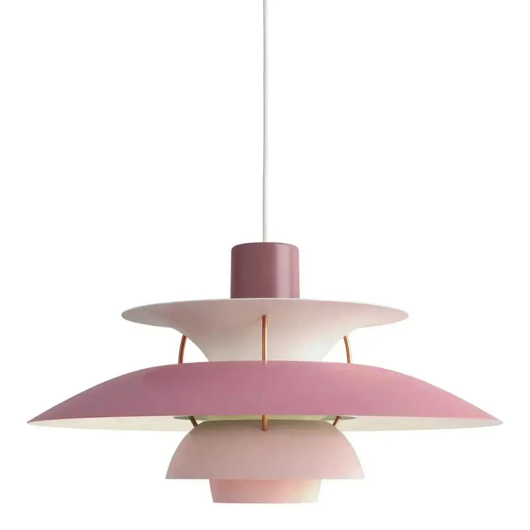 Elegant Scandinavian Hanging Lamp – Colorful LED Pendant Light for Kitchen and Living Room, Modern Aluminum Design 6
