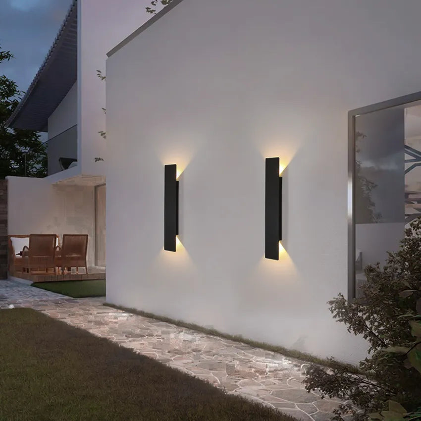 Elegant Waterproof Outdoor Wall Lamp – Durable Aluminum Wall Lights for Garden, Patio, and Entrance Decor 2