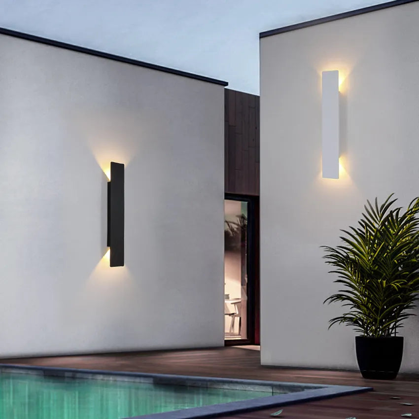 Elegant Waterproof Outdoor Wall Lamp – Durable Aluminum Wall Lights for Garden, Patio, and Entrance Decor 3