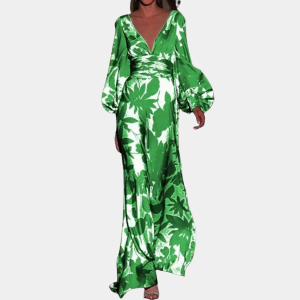 Elegant Women's Summer Dress - Flattering Cotton Formal Dress for Weddings and Events 1