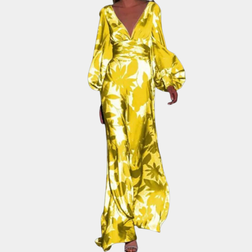 Elegant Women's Summer Dress - Flattering Cotton Formal Dress for Weddings and Events 4