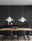 Elevon | Sophisticated Multi-layered Danish Style Pendant Lamp 7