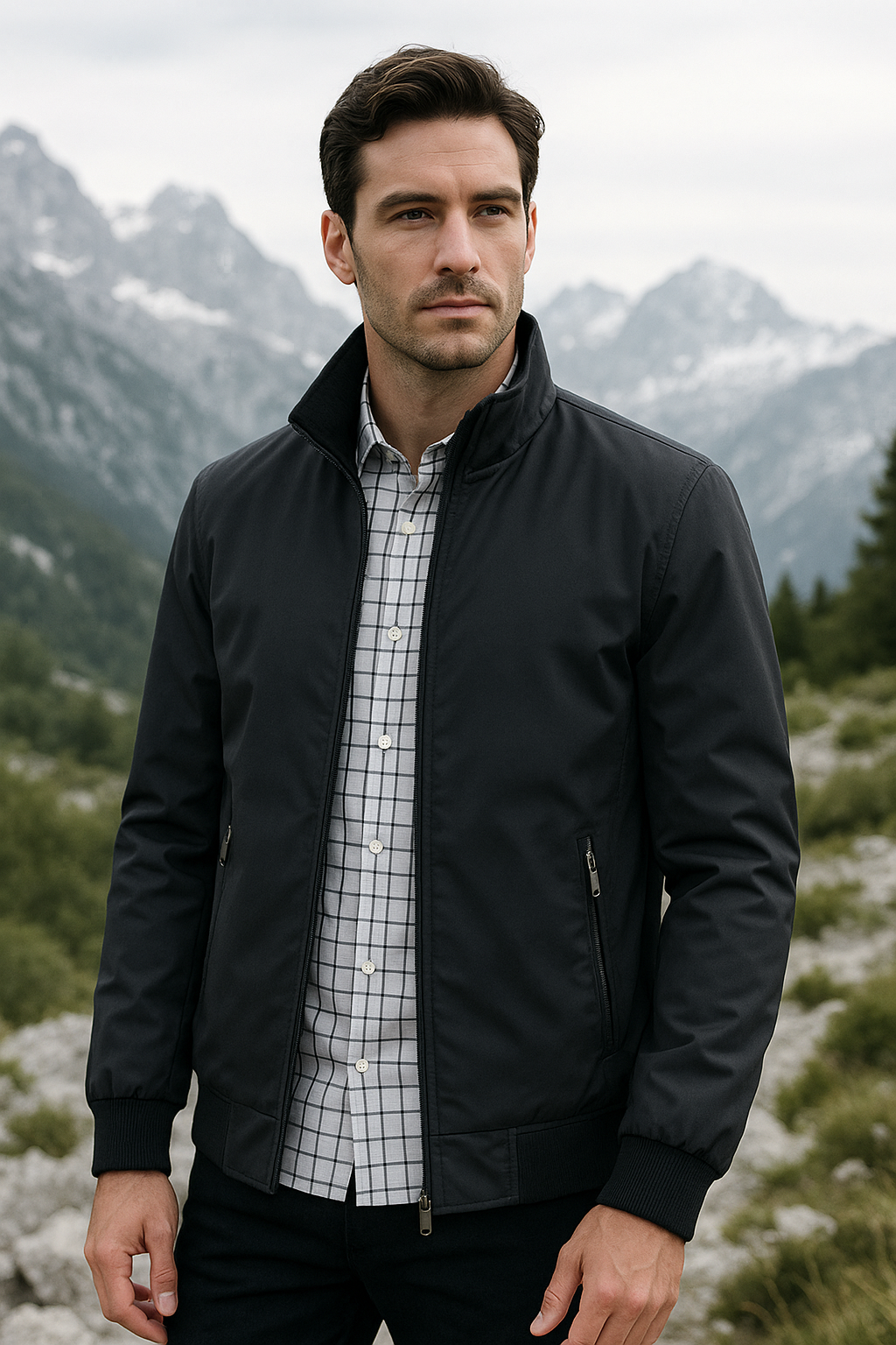 Elias | Lightweight Windproof Summer Jacket for Men 1