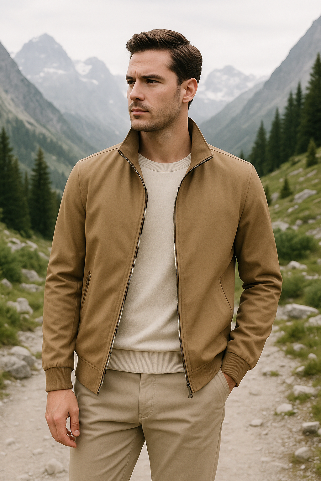 Elias | Lightweight Windproof Summer Jacket for Men 4