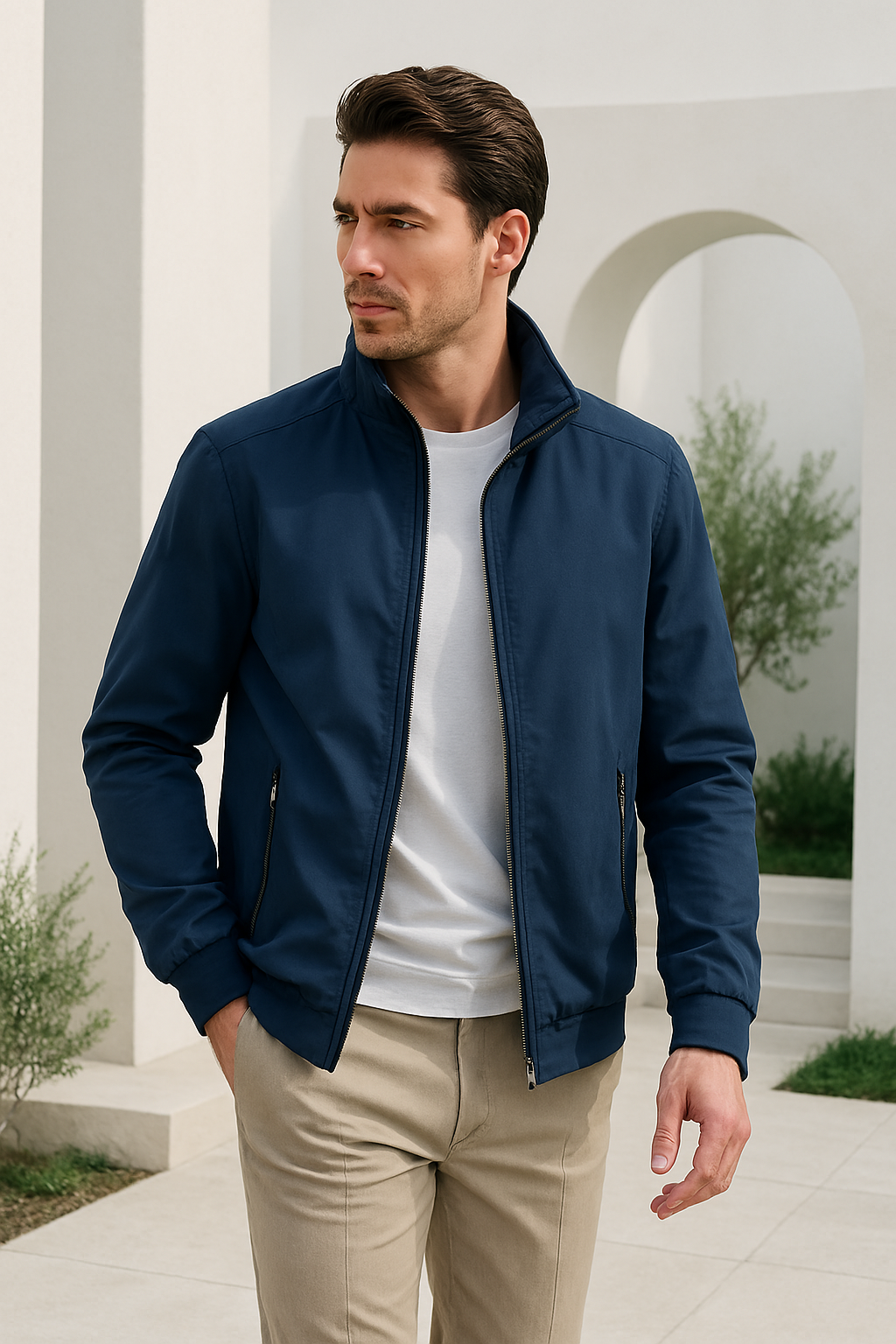 Elias | Lightweight Windproof Summer Jacket for Men 5